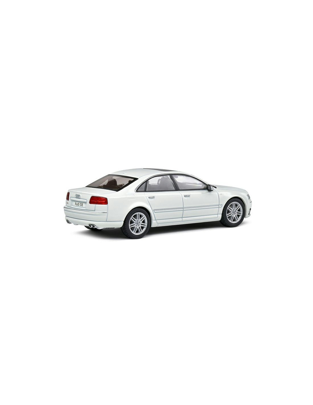 Skala 1/43 Audi S8 D3 5,2l -V10, White fr Solido