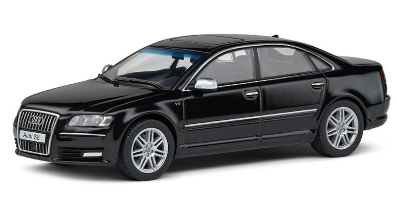 Skala 1/43 Audi S8 D3 5,2l - V10, Black fr Solido