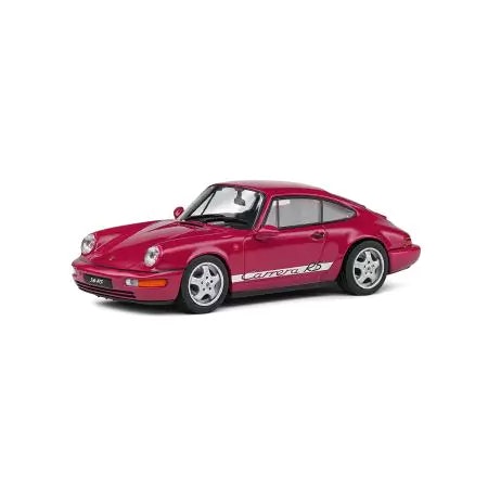 Skala 1/43 Porsche 911 964 RS, Star Ruby fr Solido