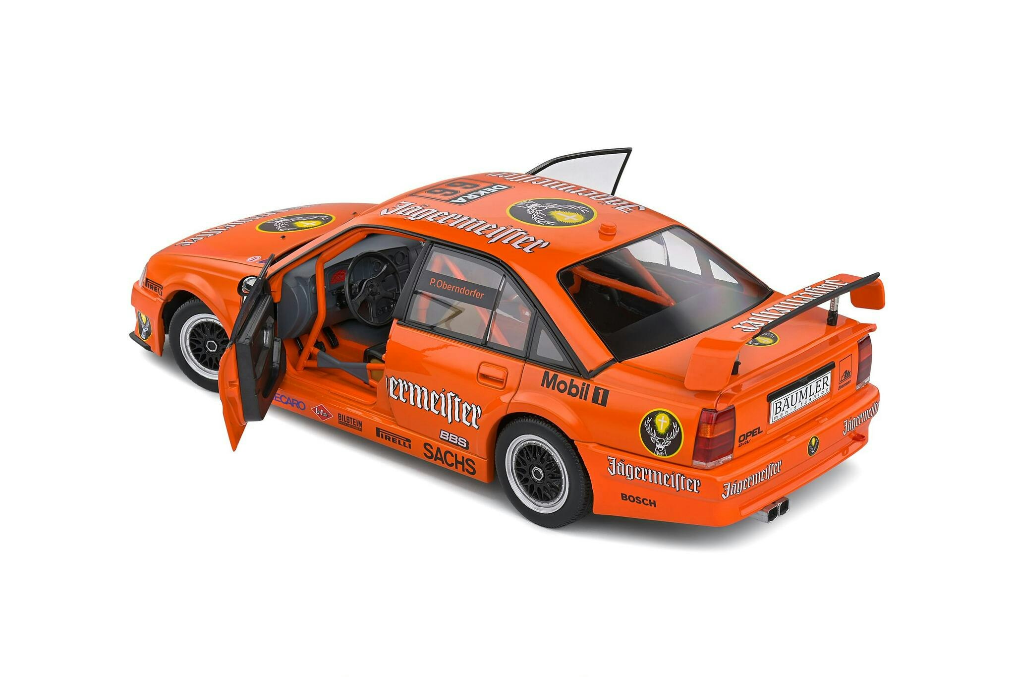 Skala 1/18 Opel Omega EVO 500 DTM 1991' Orange fr SOLIDO