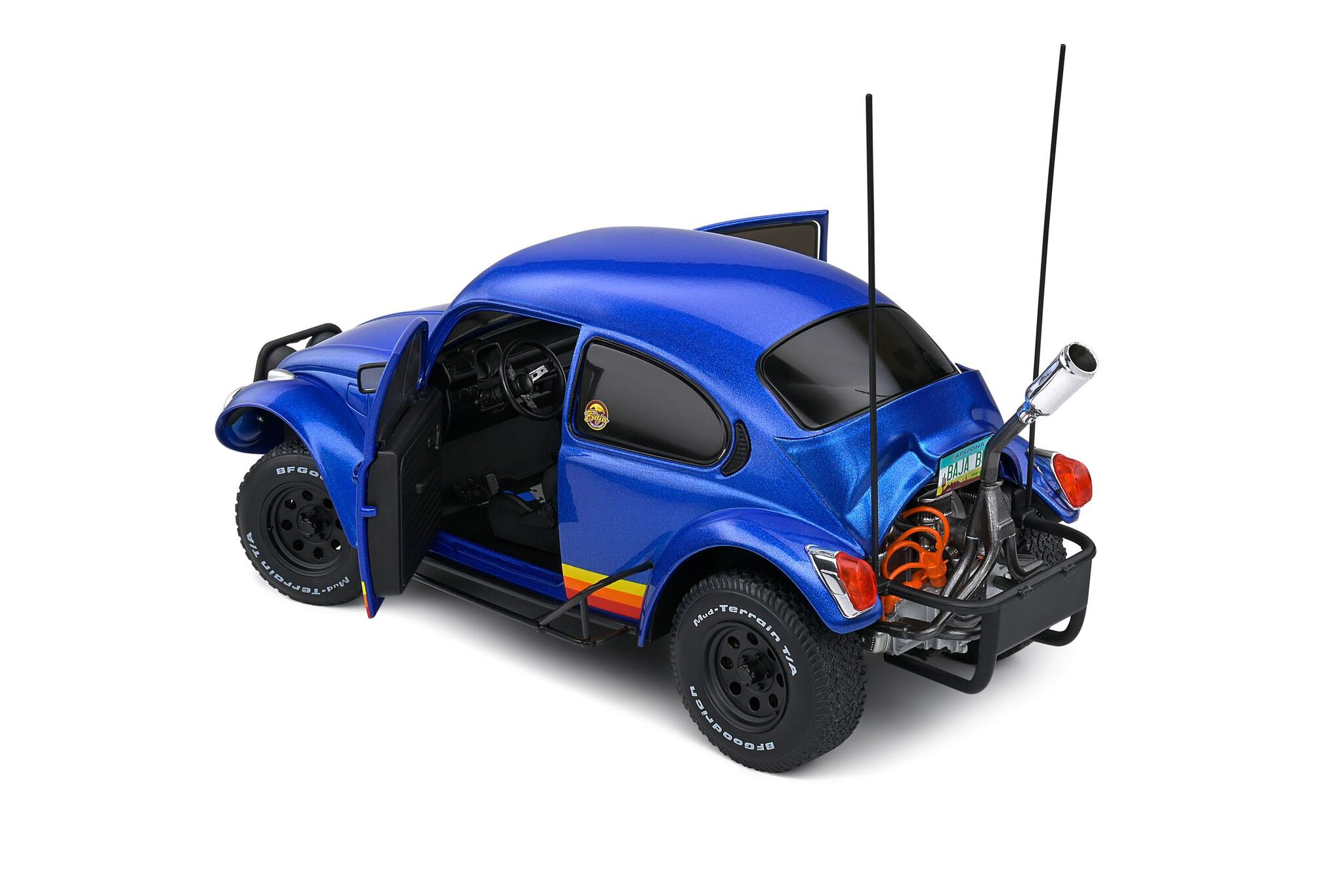 Skala 1/18 Volkswagen Baja Beetle, blue fr SOLIDO