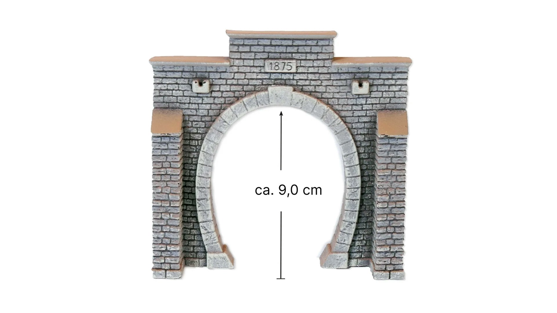 Skala 1/87 H0 NOCH 58051 Tunnel-Portal PROFI-Plus