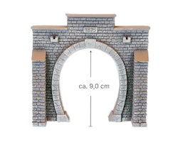 Skala 1/87 H0 NOCH 58051 Tunnel-Portal PROFI-Plus