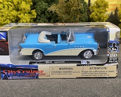 Skala 1/43 Buick Century, Blue/Beige fr New-Ray - City Cruiser Collection