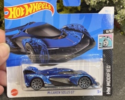 Skala 1/64 Hot Wheels: McLaren Solus GT, Blue