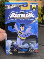 Skala 1/64 Hot Wheels DC: Batman - Batmobile, Dark Blue