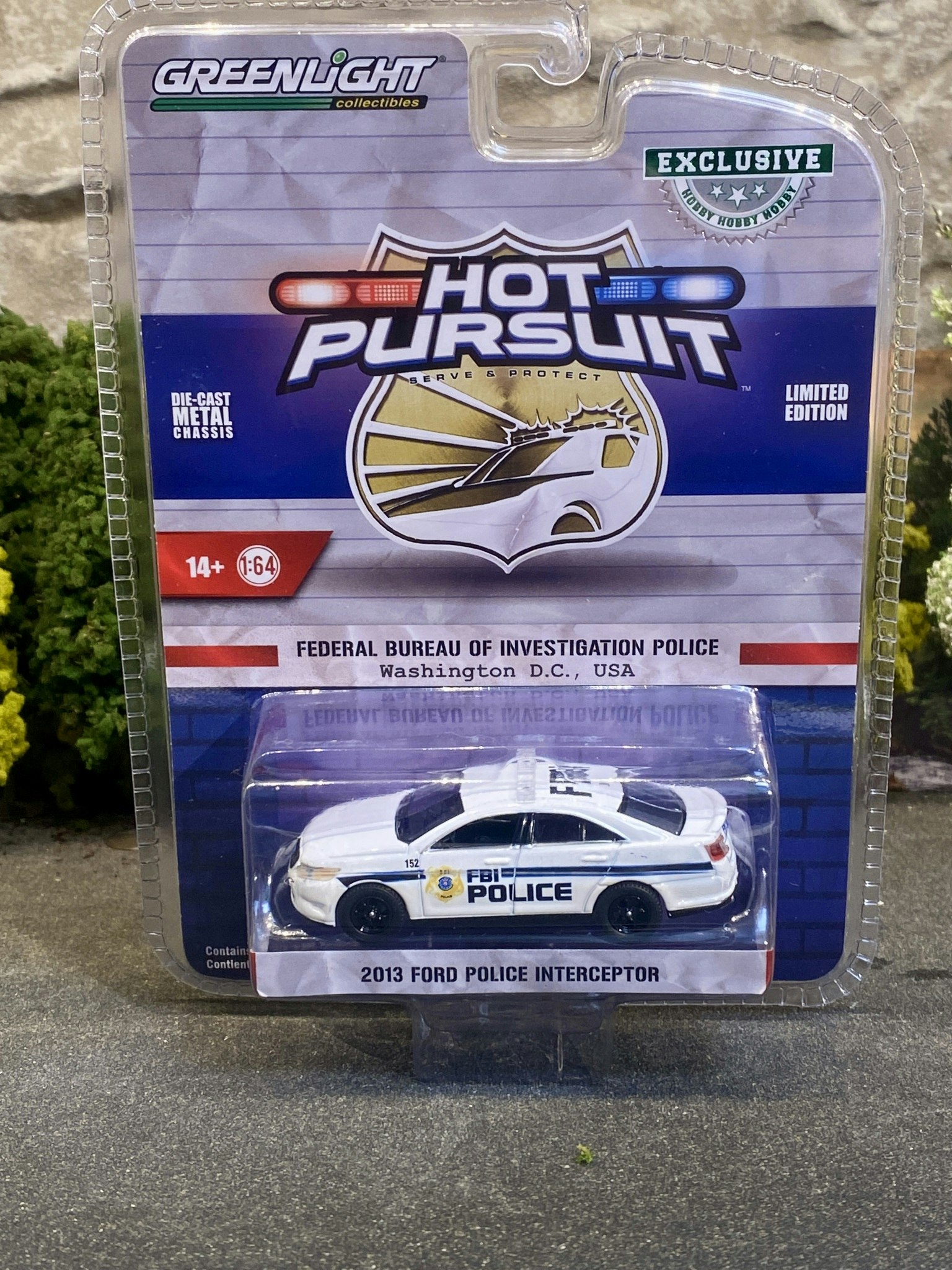 Skala 1/64 Hot Pursuit - Ford Police Interceptor 13' fr Greenlight