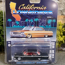 Skala 1/64 California Lowriders - Chevrolet Biscayne 64' fr Greenlight