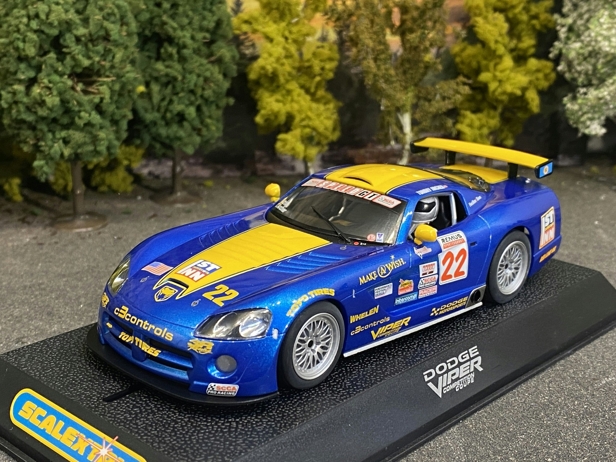 Skala 1/32 Analogue Slotcar - Dodge Viper Competition Coupe fr Scalextric