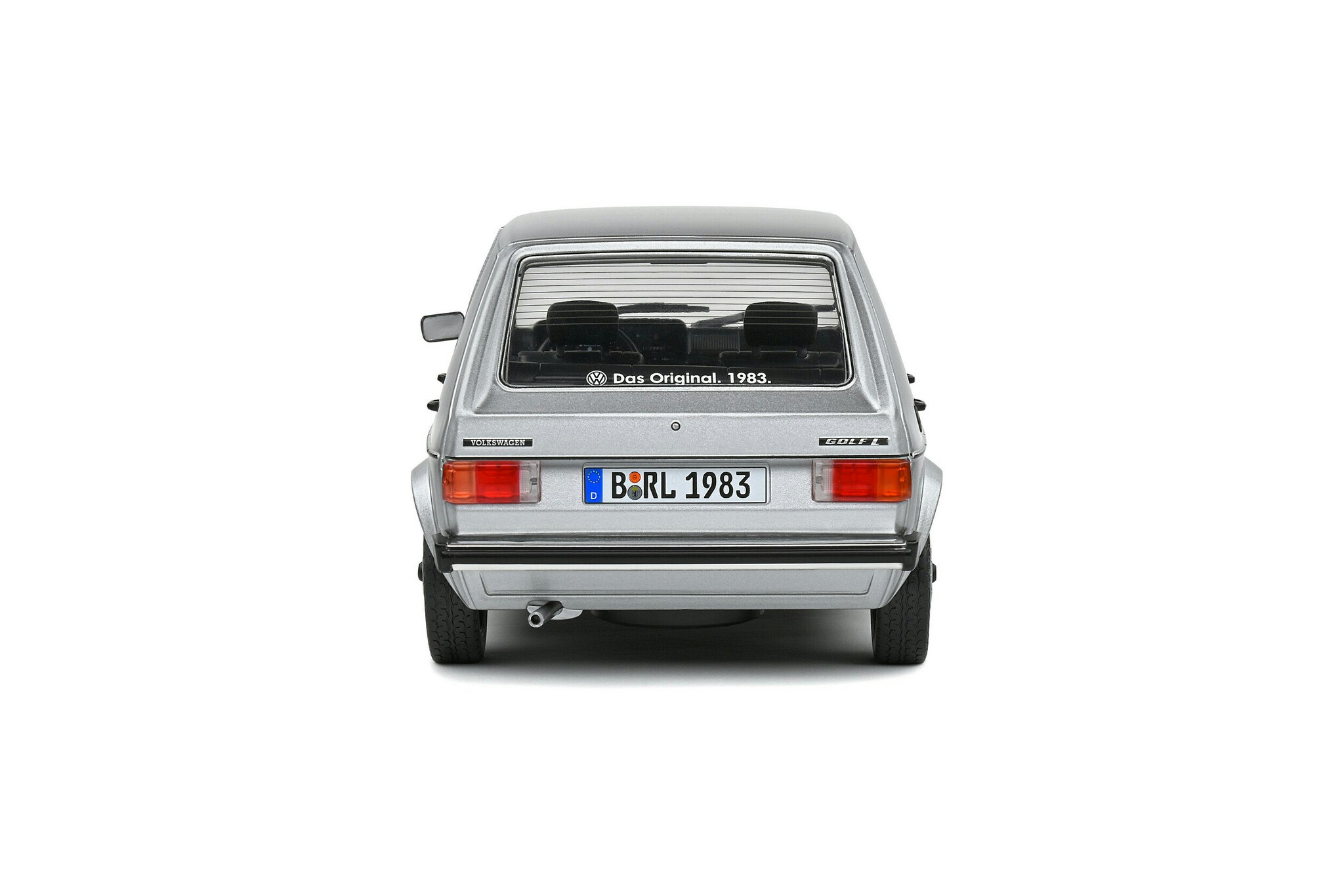 Skala 1/18 Volkswagen Golf L 1983 MK I, Silver fr SOLIDO