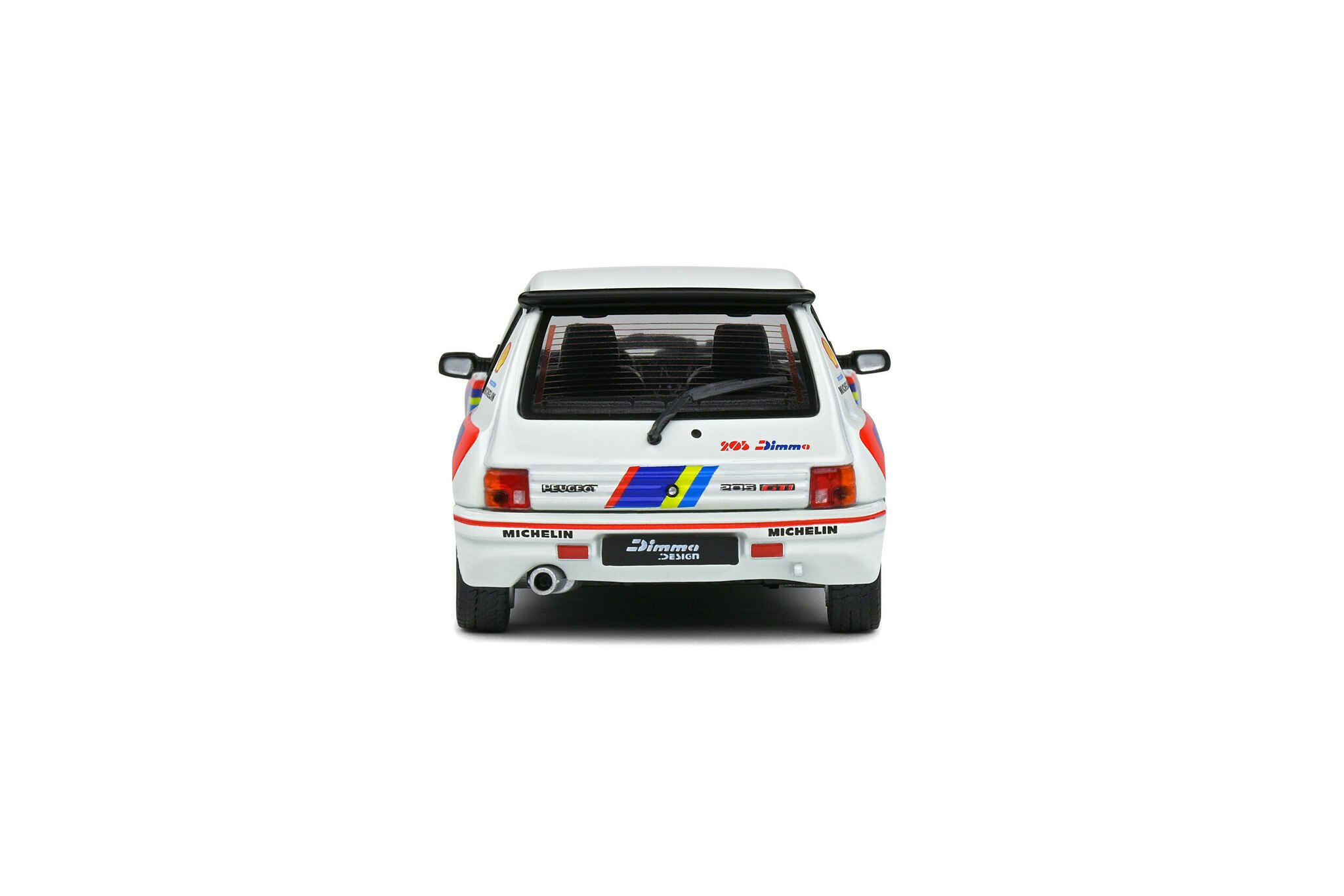 Skala 1/43 Peugeot 205 Dimma Rallye Tribute – White – 1992 fr Solido