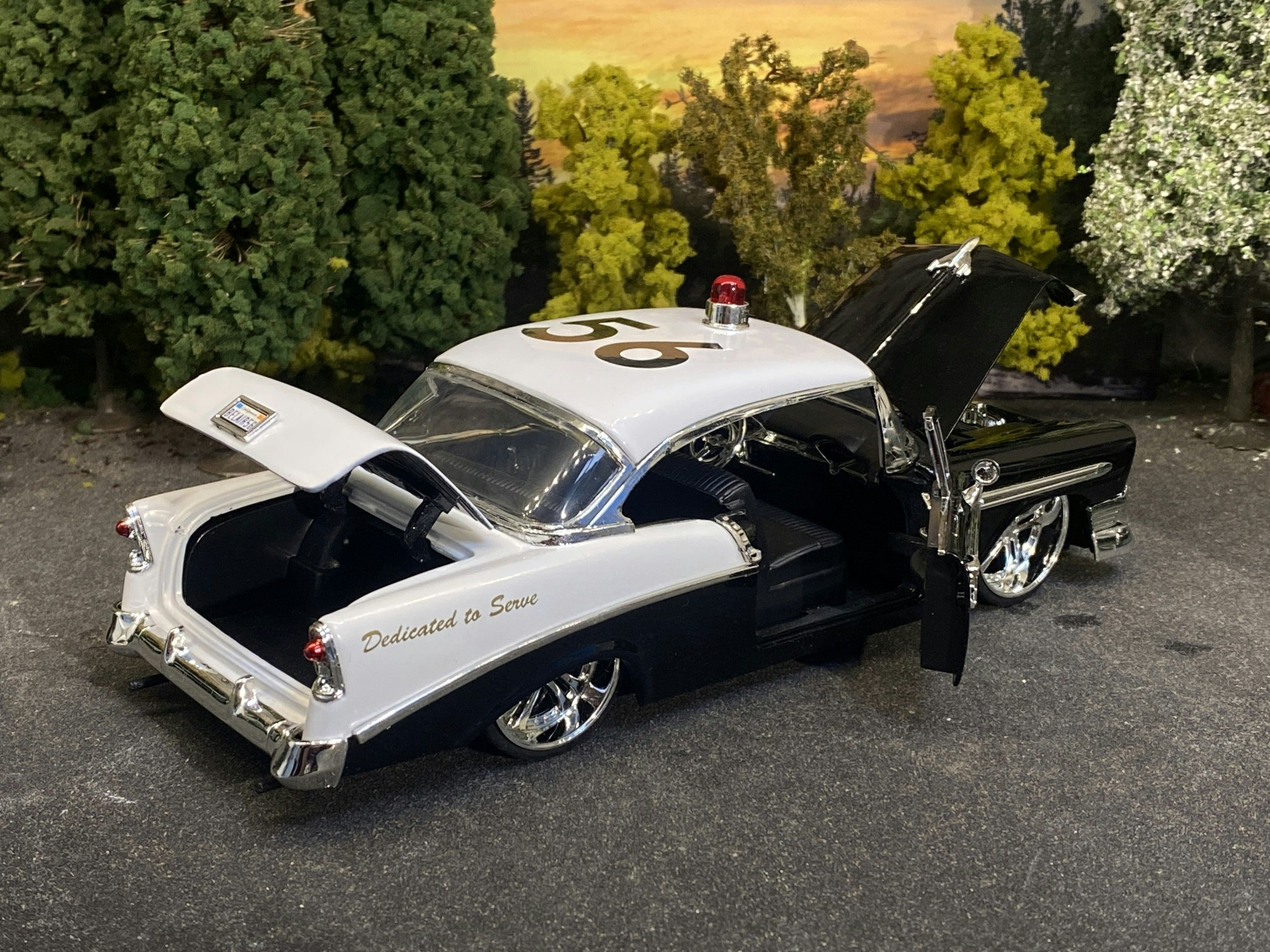 Skala 1/24 1956' Chevrolet Bel Air fr Jada