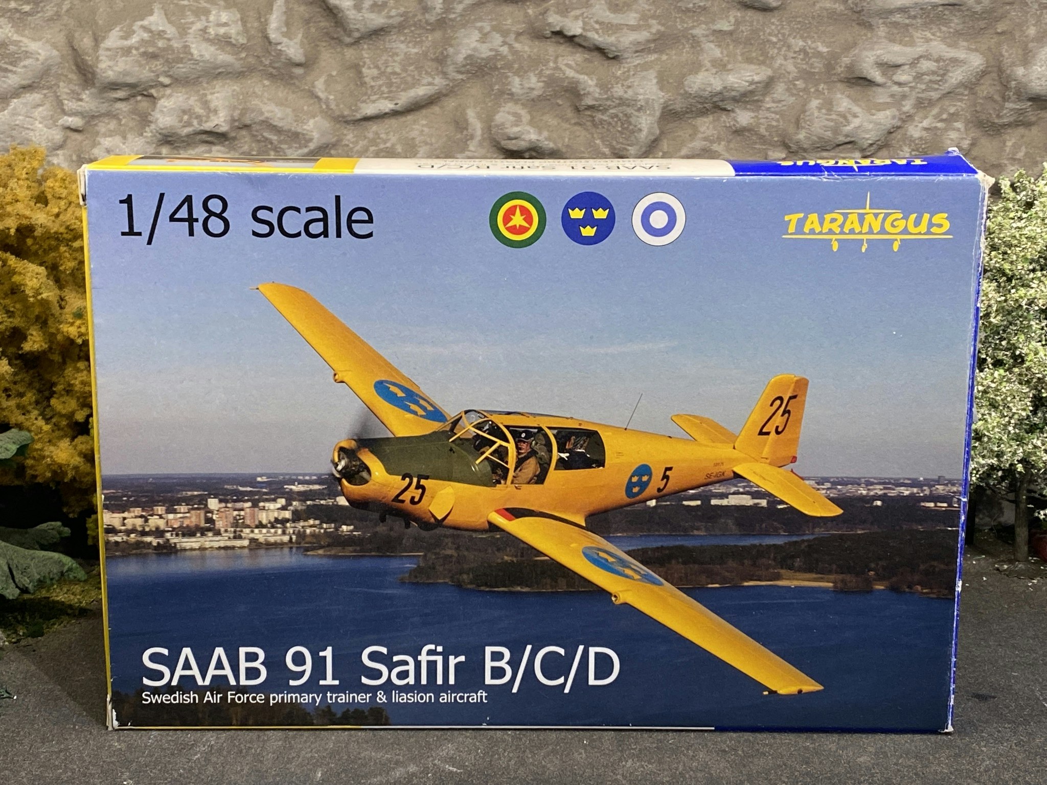Skala 1/48 Saab 91 Safir B/C/D fr Tarangus