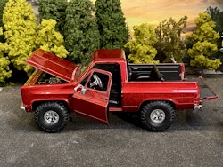 Skala 1/24: Chevy K5 Blazer 1980' Red/white fr Jada "Just Trucks"
