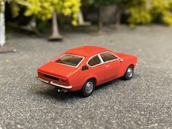 Skala 1/87 - 1973 Opel Kadett Coupe, red fr Minichamps