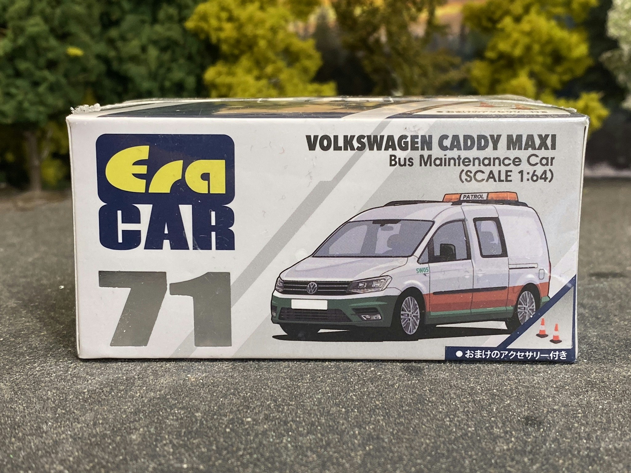 Skala 1/64 Volkswagen Caddy Maxi Bus Maintenance Car fr ERA CAR