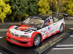 Scale 1/32 Analogue FLY slotcar: BMW M3 GTR ALMS Sears Point 2001