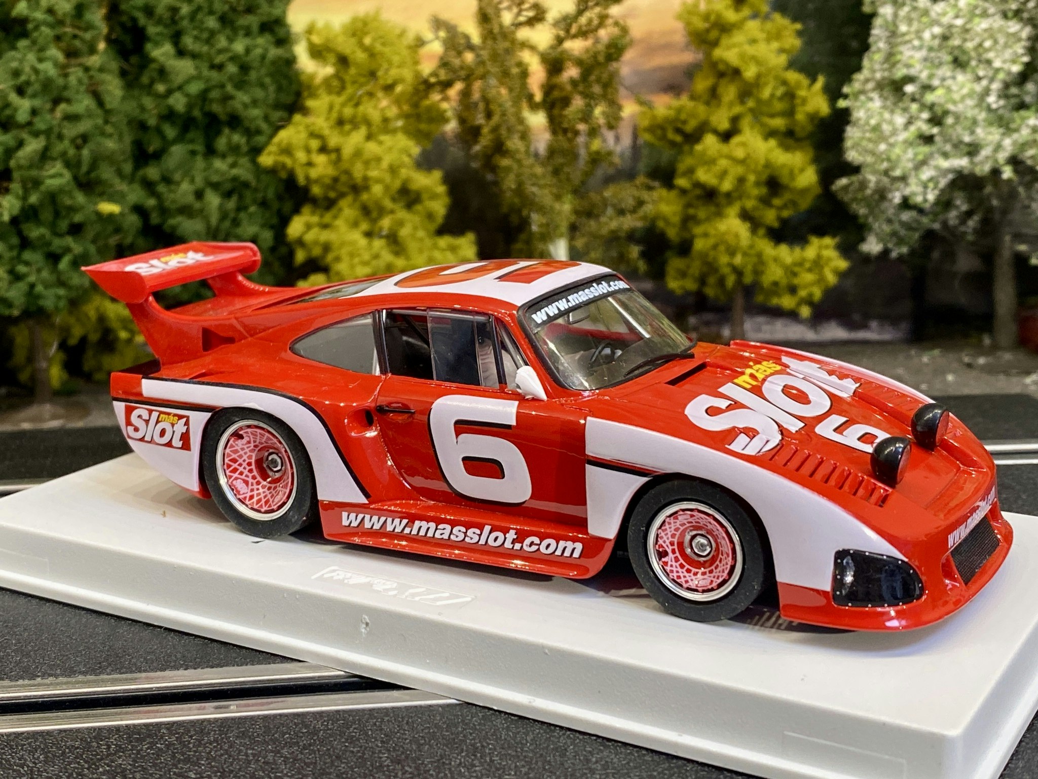 Skala 1/32 Analog FLY slotcar: Porsche 935 K3 Special Edition: MAS SLOT