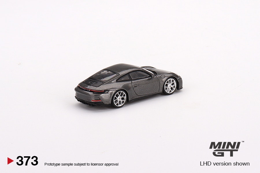 Skala 1/64 - Porsche 911 (992) GT3 Touring, Agate Grey Met. fr MINI GT