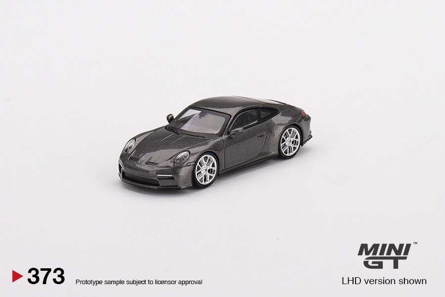 Skala 1/64 - Porsche 911 (992) GT3 Touring, Agate Grey Met. fr MINI GT