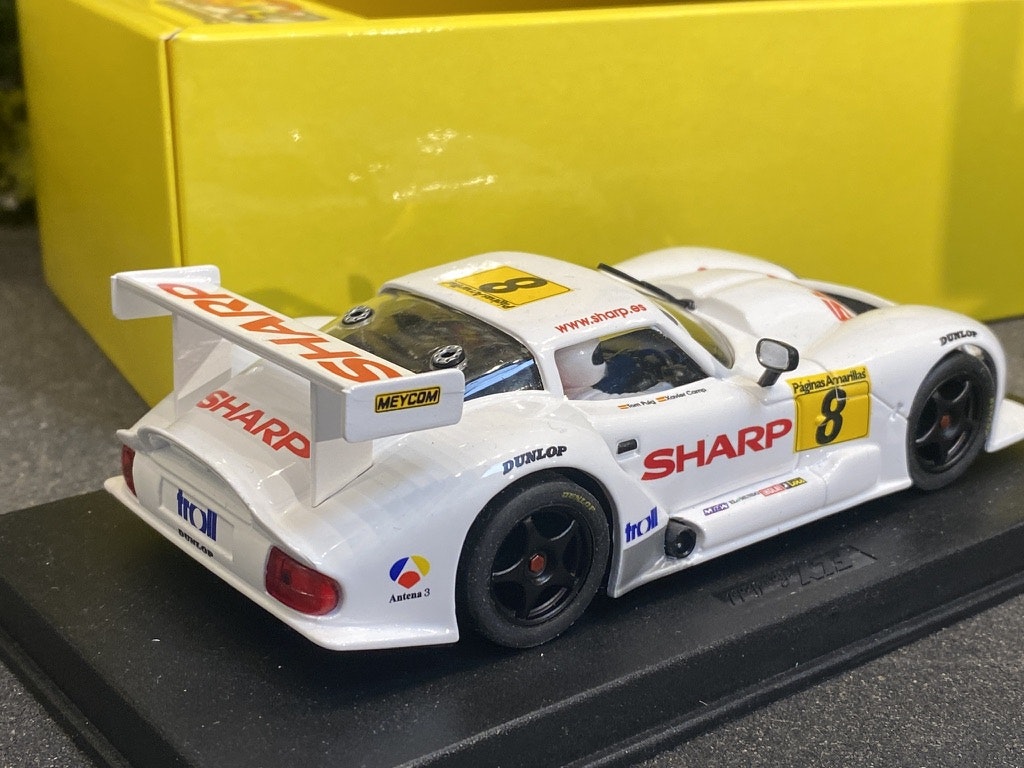 Scale 1/32 An. FLY Slot Car: Marcos LM 600 #8 - Campeonato de Espana