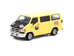 Skala 1/64 Dodge Van, Light yellow fr TARMAC Works - Global64