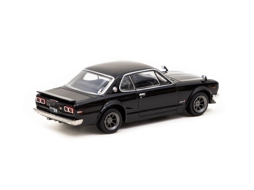 Skala 1/64 Nissan Skyline 2000 GT-R (KPGC10), black fr TARMAC Works