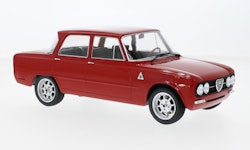 Skala 1/18 Alfa Romeo Giulia Nuova super 74' red fr MCG/Model Car Group