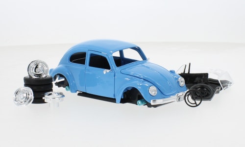 Skala 1/24: Volkswagen Beetle Käfer, light blue, Model Kit, fr Maisto