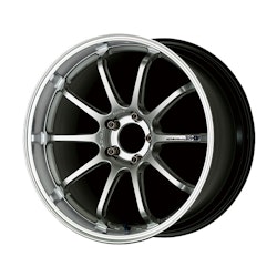 Skala 1/24 Tyres & Rims f models: Advan Racing RS-DF 19" fr AOSHIMA