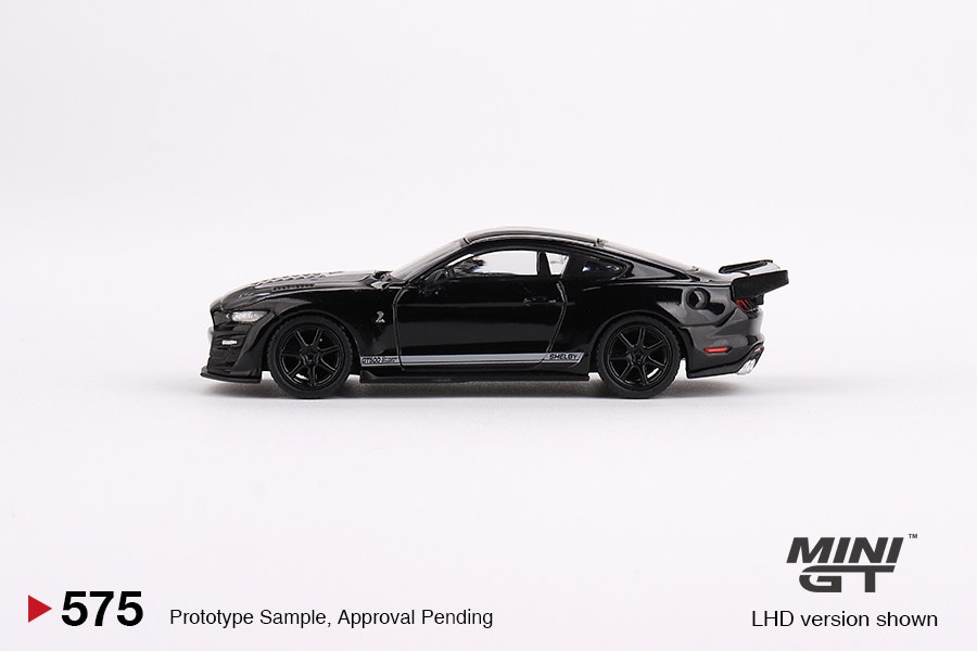 Skala 1/64 - Shelby GT500 Dragon Snake Concept, Black fr MINI GT (575)