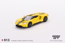 Skala 1/64 - Ford GT, Triple yellow  fr MINI GT (613)
