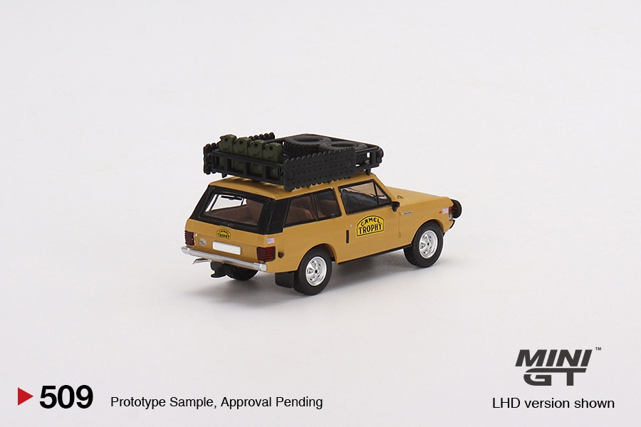 Skala 1/64 Range Rover 1982 Camel Trophy fr MINI GT (509)