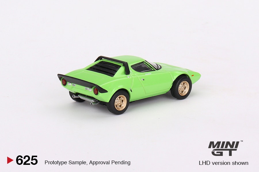 Skala 1/64 Lancia Stratos HF Stradale Verde Chiaro fr MINI GT (625)
