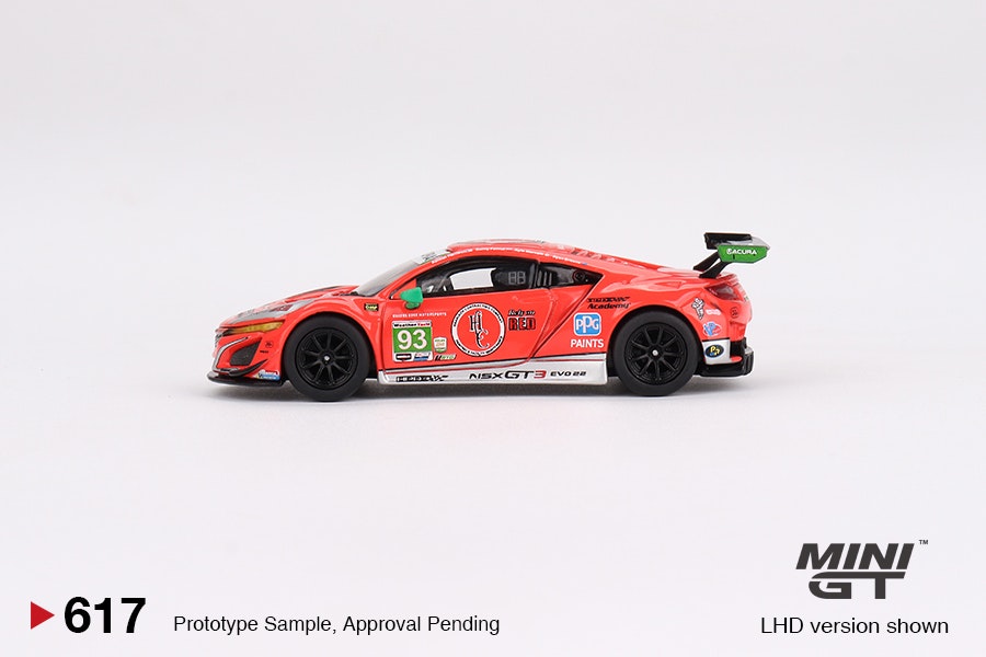 Skala 1/64 Acura NSX GT3 EVO22 #93 23' IMSA Daytona 24H fr MINI GT (617)