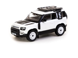 Skala 1/64 Land Rover Defender 90 White Metallic - Lamley Special Edition fr TARMAC Works - Global64