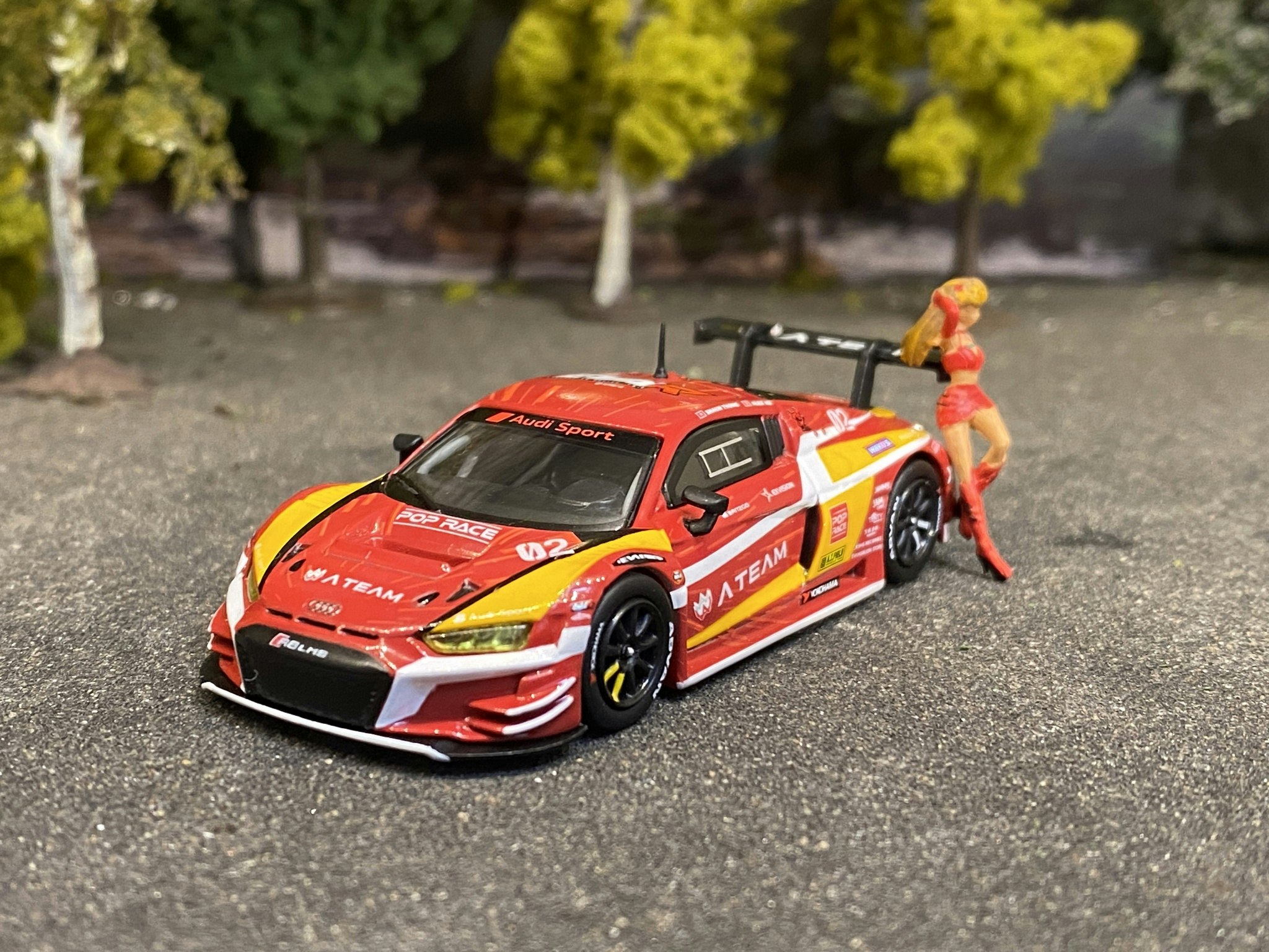 Skala 1/64 Audi R8 LMS EVA RT Production Model Type-02 fr Pop Race