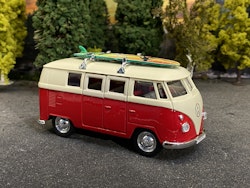 Skala 1/36 Volkswagen Camper T1, Red fr Nex models / Welly