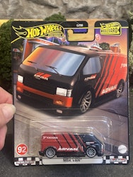 Skala 1/64 HOT WHEELS Premium - Boulevard -  MBK Van, Advan