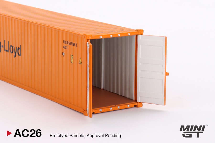 Skala 1/64 Dry Container 40' "Hapag-Lloyd" fr Mini GT (AC26)