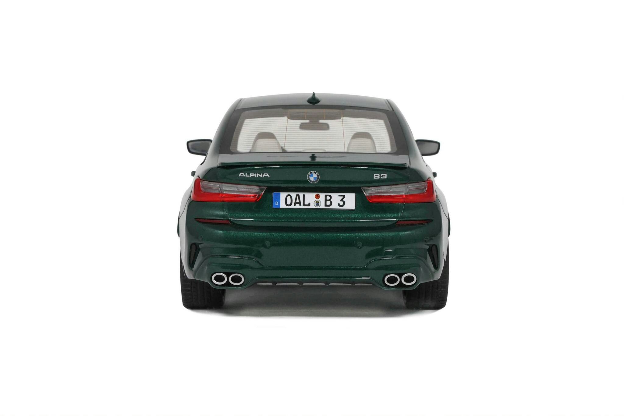 Skala 1/18 Alpina B3 (BMW 3-series) Limousine green 2019 (GT912) fr GT Spirit