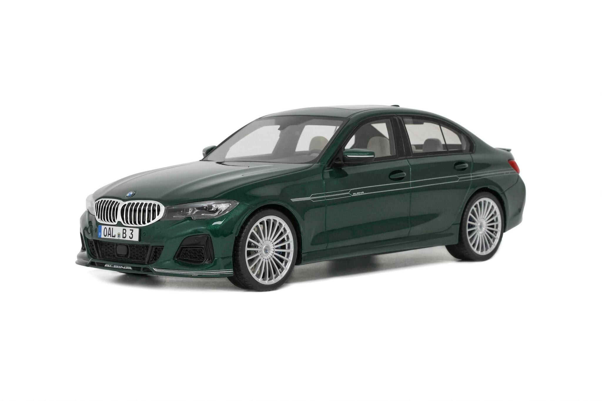 Skala 1/18 Alpina B3 (BMW 3-series) Limousine green 2019 (GT912) fr GT Spirit