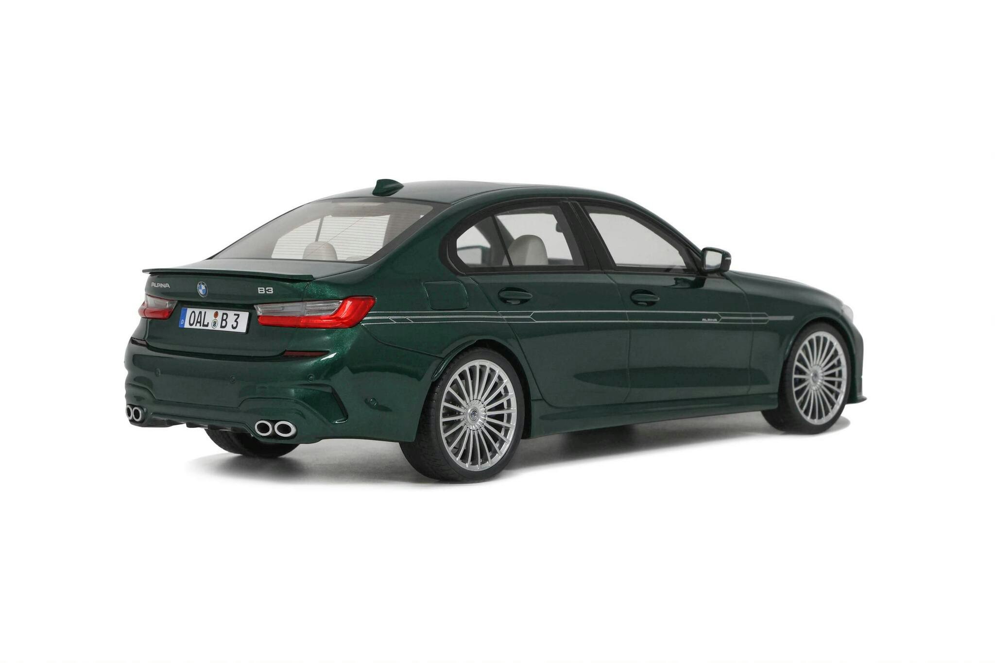Skala 1/18 Alpina B3 (BMW 3-series) Limousine green 2019 (GT912) fr GT Spirit