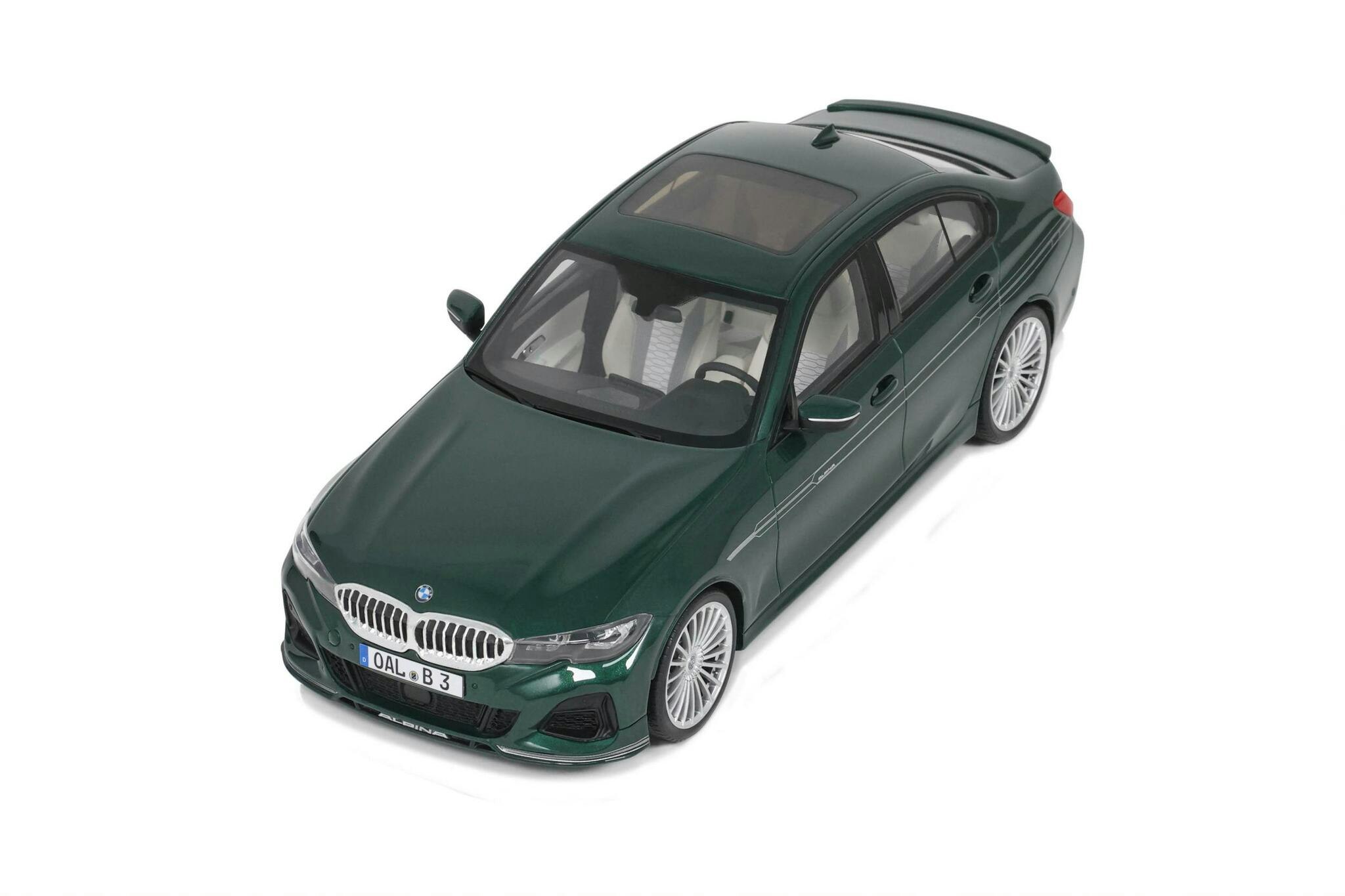 Skala 1/18 Alpina B3 (BMW 3-series) Limousine green 2019 (GT912) fr GT Spirit