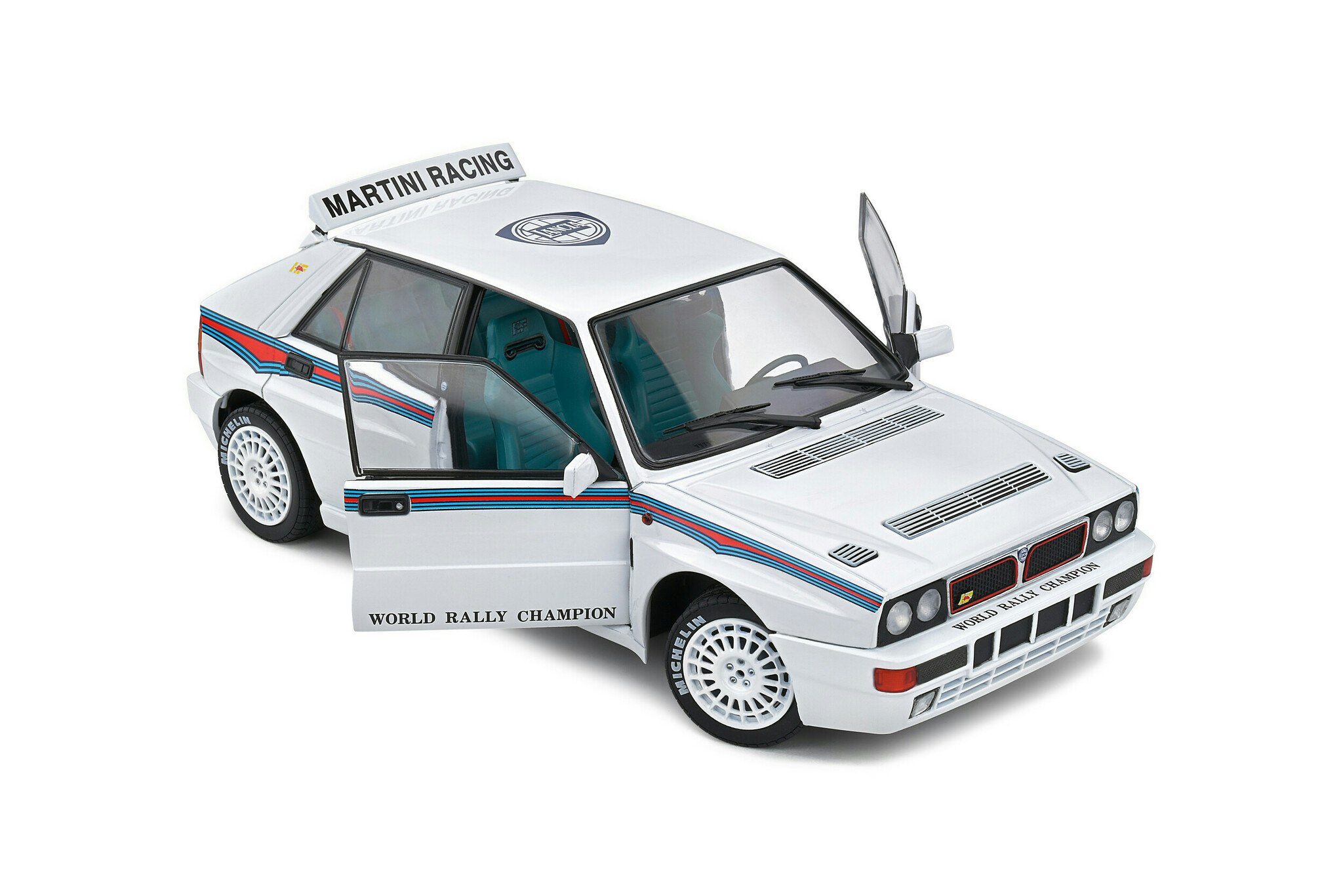Skala 1/18 LANCIA DELTA HF INTEGRALE EVO 1 MARTINI 6 92' fr. SOLIDO