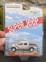 Skala 1/64 2021 Jeep Gladiator "Super Jeep" fr Greenlight Exclusive