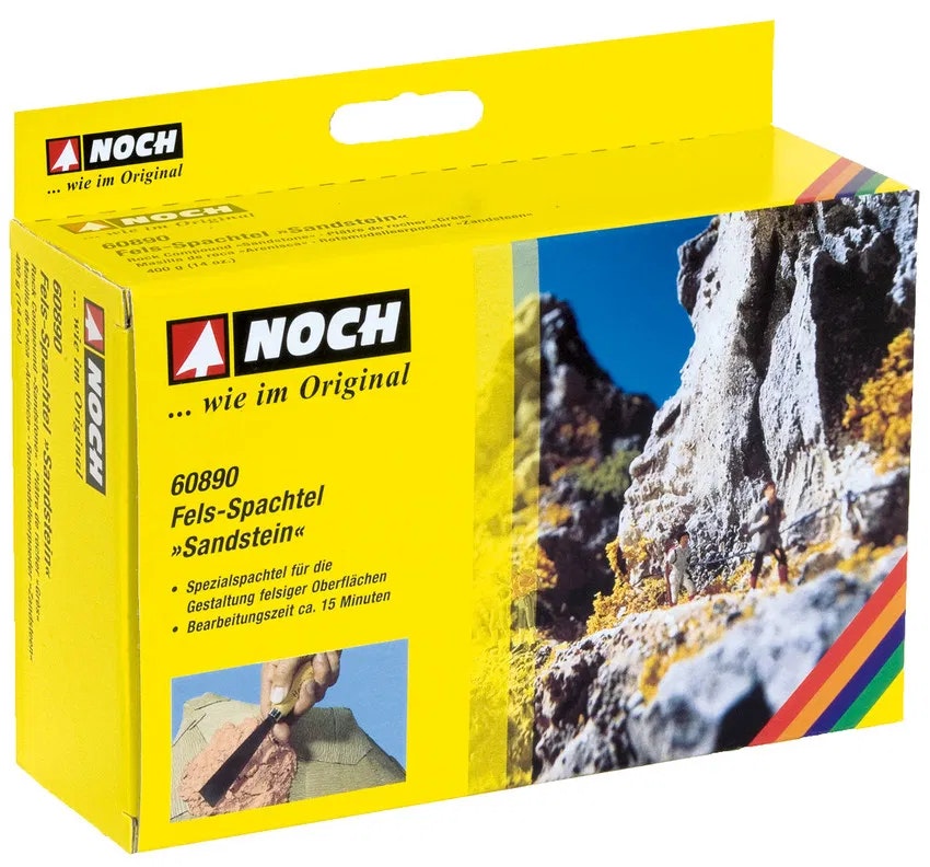 NOCH 60890 Rock compound "Sandstone"/ "Sandsten"s spackel, 400g