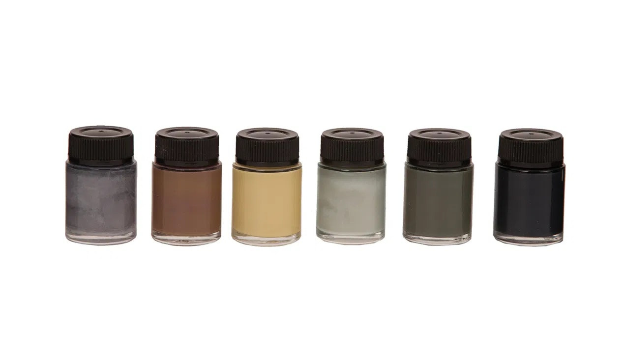 NOCH 61200 Nature Paint Set 6 colours/ Naturliga färger, 6 färger