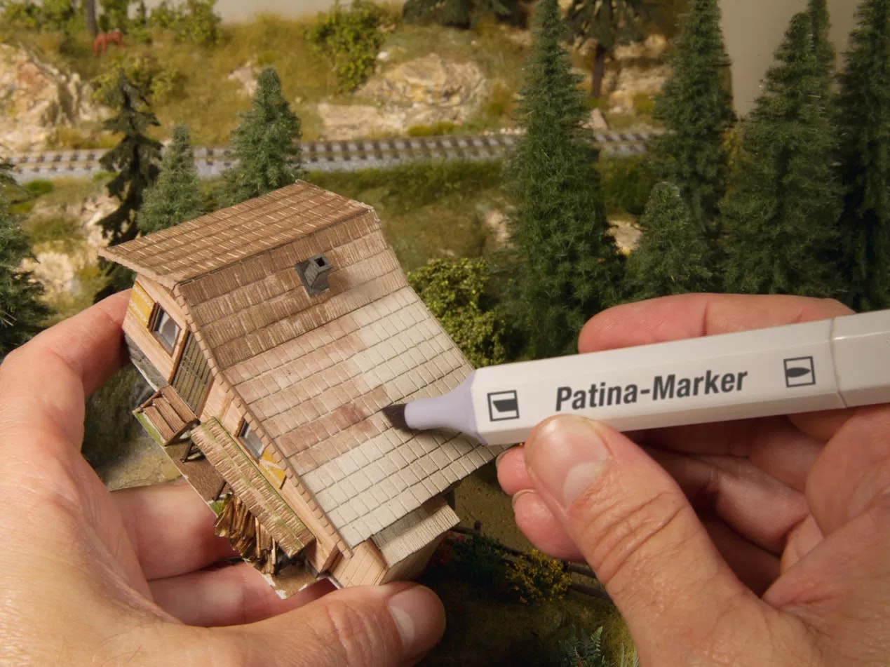 NOCH 61158 Patina Markers for Models / Patinapennor för modeller 6 pcs/st