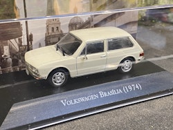 Skala 1/43: Volkswagen Brasilia 1974 fr DeAgostini